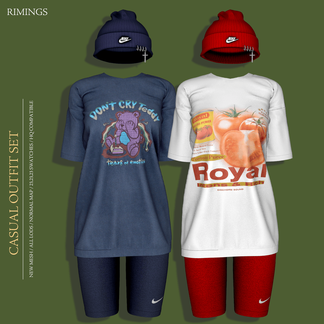 Сет одежды Casual Outfit Set